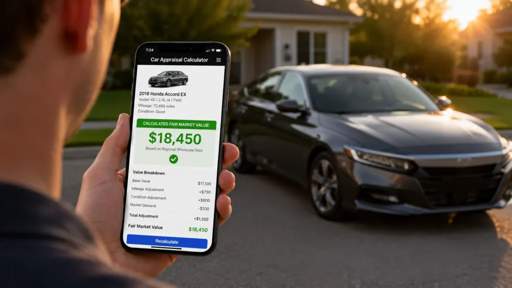 car appraisal calculator